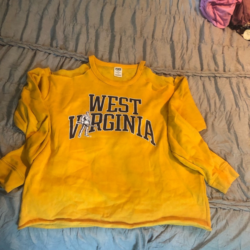 WVU PINK Victoria’s Secret Sweatshirt